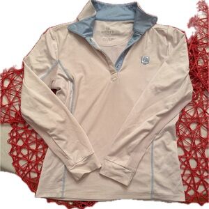 Rompf white SPF Long Sleeve equestrian riding Shirt